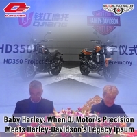 Baby Harley: When QJ Motor’s Precision Meets Harley-Davidson’s Legacy